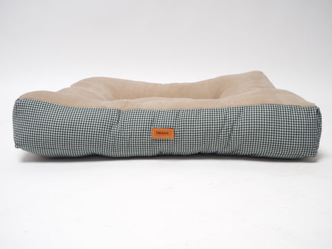 Cama para perros Vichy oliva